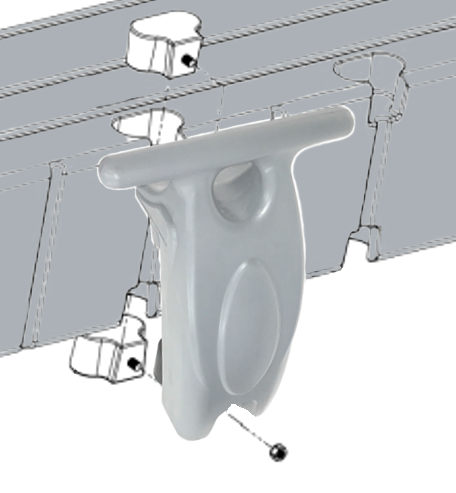 Cleat Set with Fender - Beige